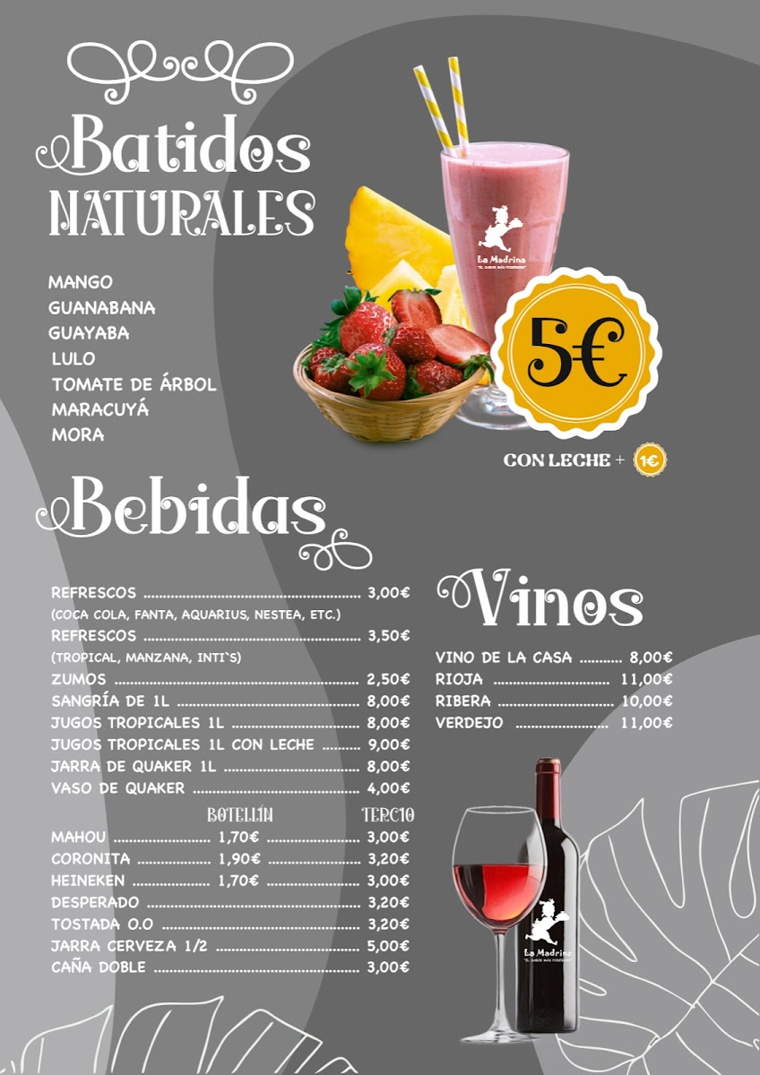 Restaurante La Madrina Menu - Image 2